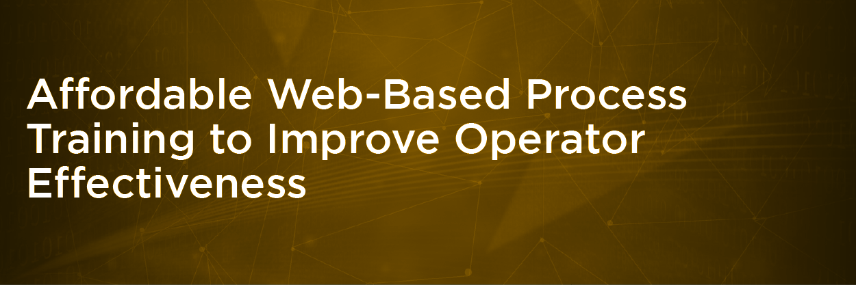 Affordable Web-Based Process Training to Improve Operator Effectiveness